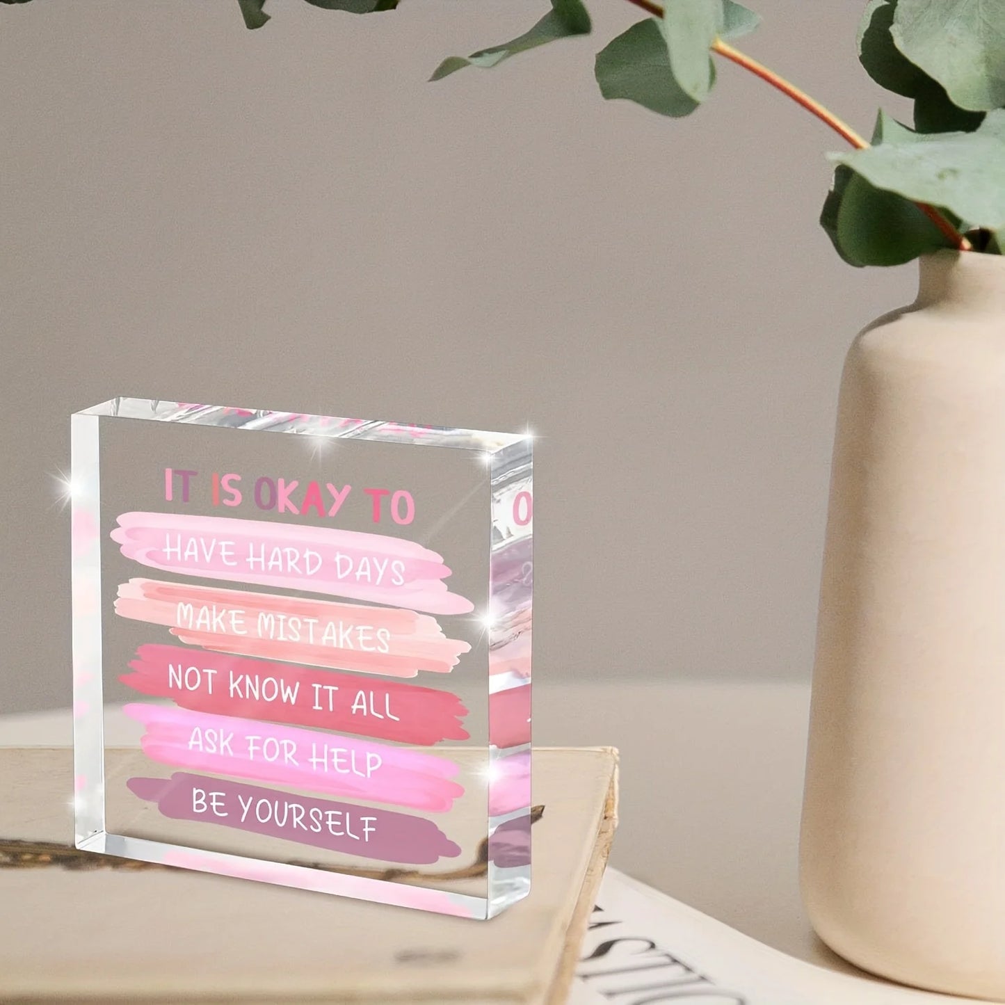 Mental Health Ornament Of Inspirational - It Is Okay To