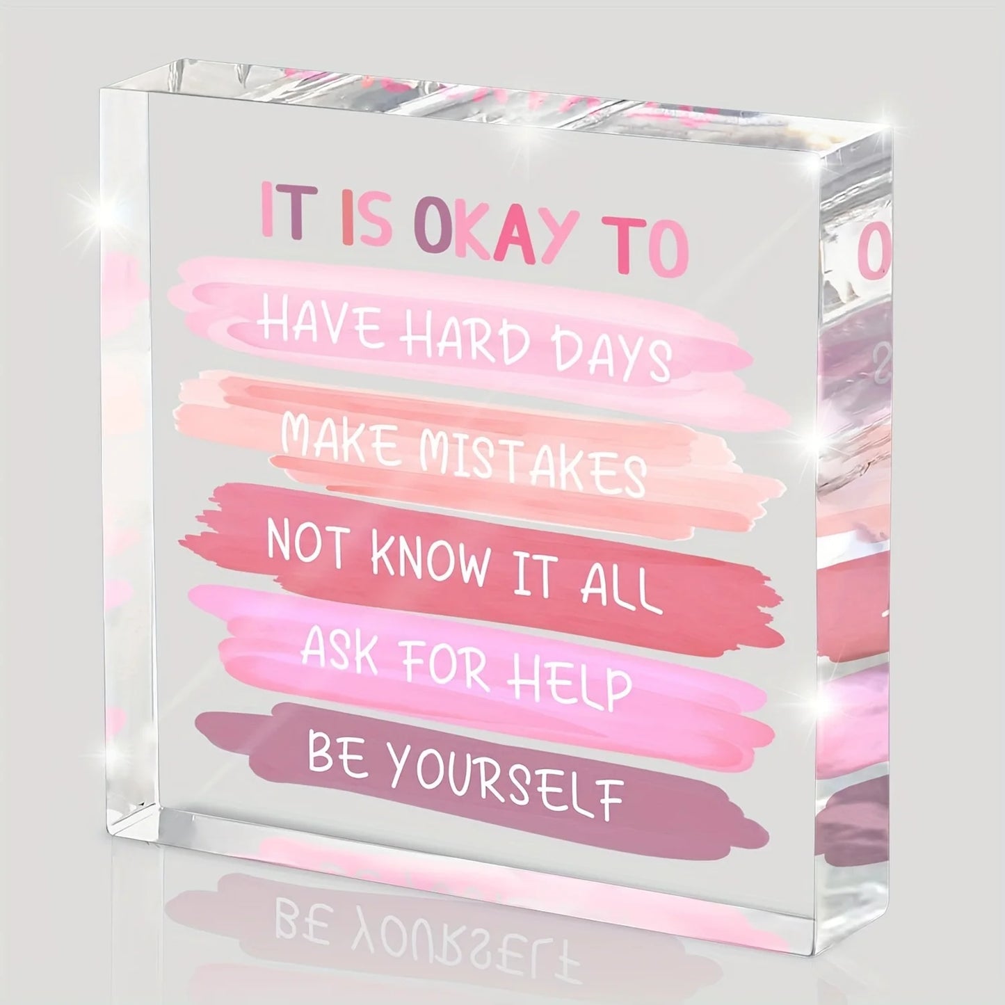 Mental Health Ornament Of Inspirational - It Is Okay To
