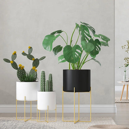 Gold Plant Stand