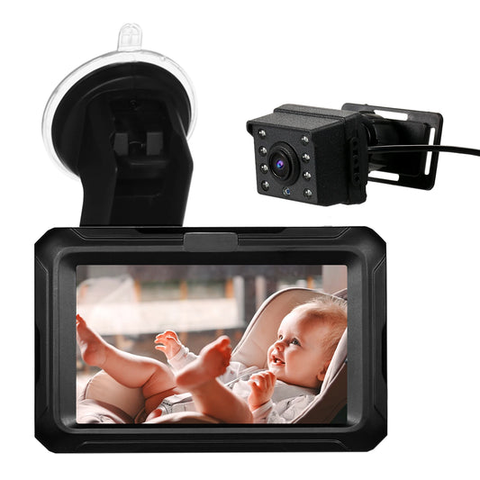 Baby Car Mirror - Adjustable Wide View Angle