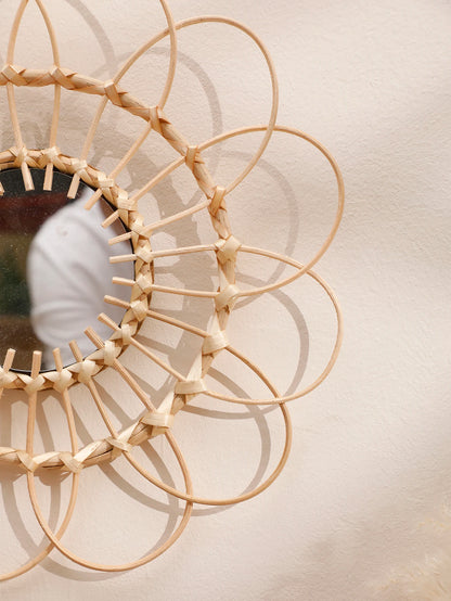 Hand Woven Handmade Mirror