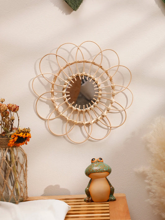 Hand Woven Handmade Mirror
