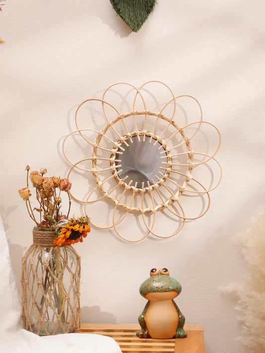 Hand Woven Handmade Mirror